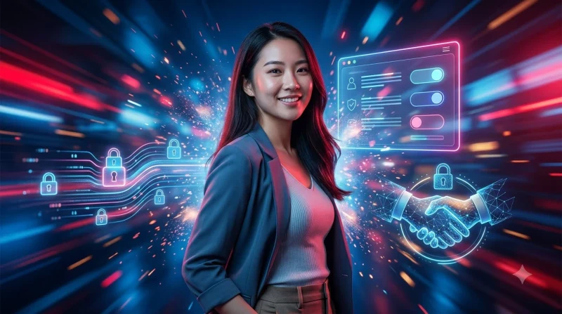 Minh họa tổng hợp các điểm chính quan trọng trong chính sách bảo mật trực tuyến